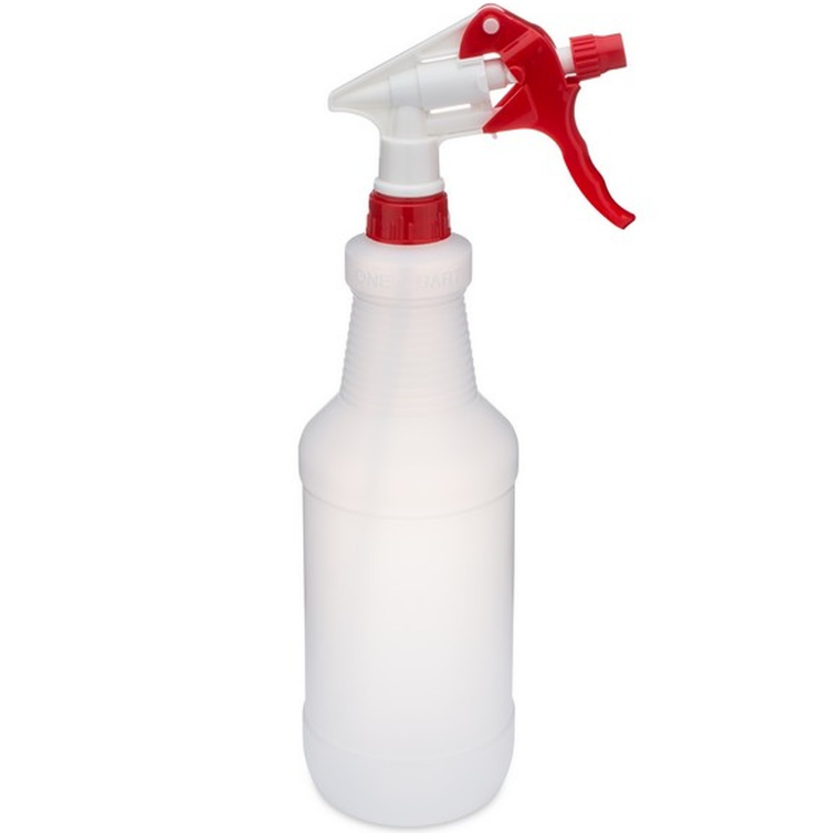 Super Heavy Duty 32 oz Spray Bottle with Trigger Sprayer (1/Each) KEVIDKO