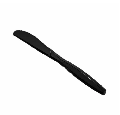 Extra Heavy Plastic Knife, Black (1000/Case)