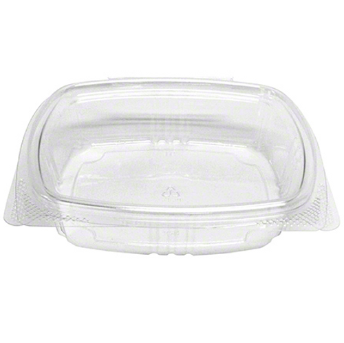 8 oz RPET Hinged Lid Deli Container (200/Case)