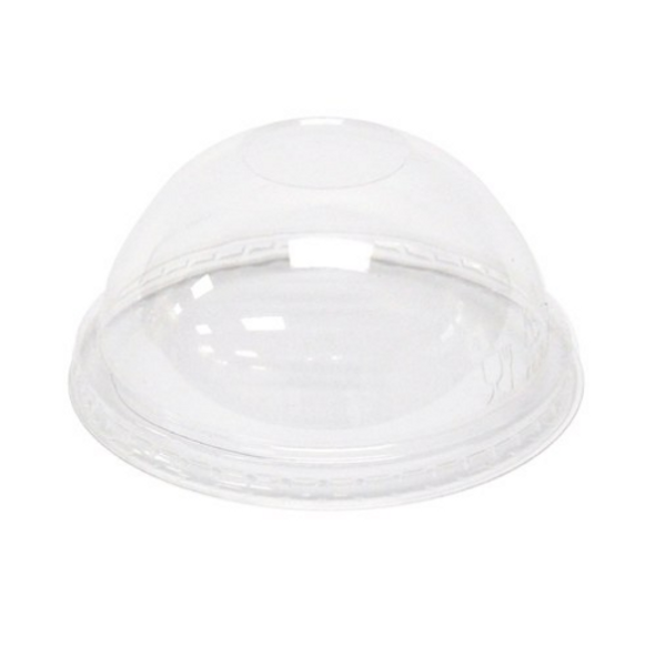 95mm Clear PET Dome Lid for 8 oz Paper Food Container (1000/Case)