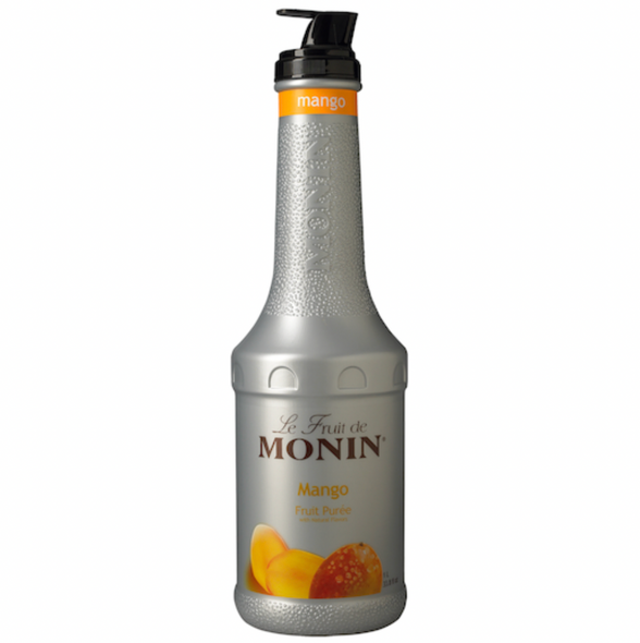 Monin 1 Liter Premium Mango Fruit Puree (1/Each)
