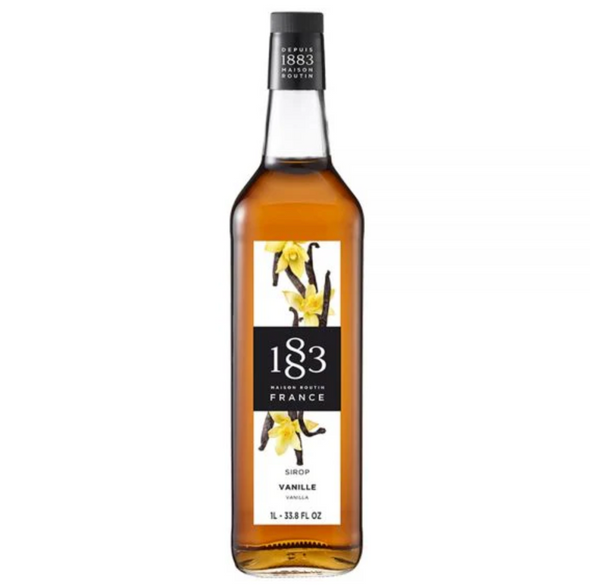 Routin 1883 Vanilla Syrup 1 Liter Glass Bottle (1/Each)