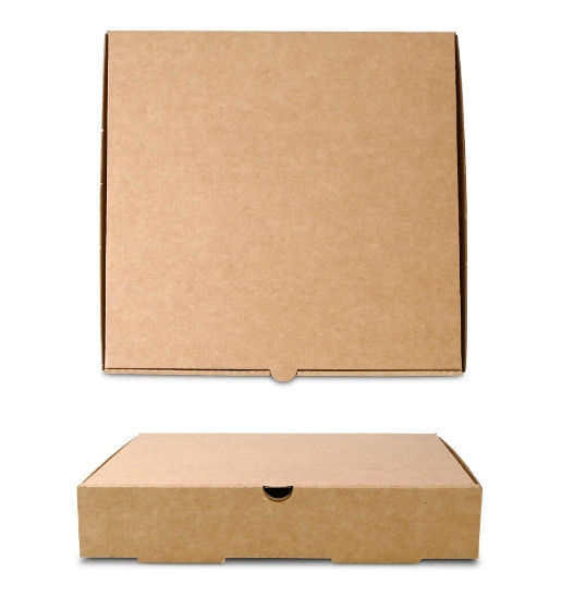 Plain Kraft Pizza Box, 8" (50/Bundle)
