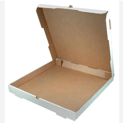 Plain White Pizza Box, 14" (50/Bundle)
