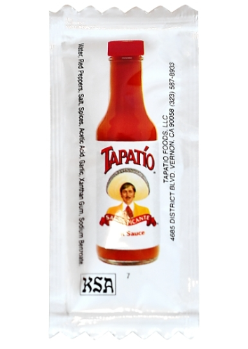 Tapatio 7g Hot Sauce Packets (500/Case)