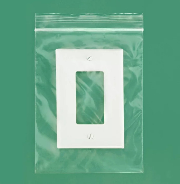Ziplock Freezer and Storage Bags, 5" x 7", 2 mil (1,000/Case)