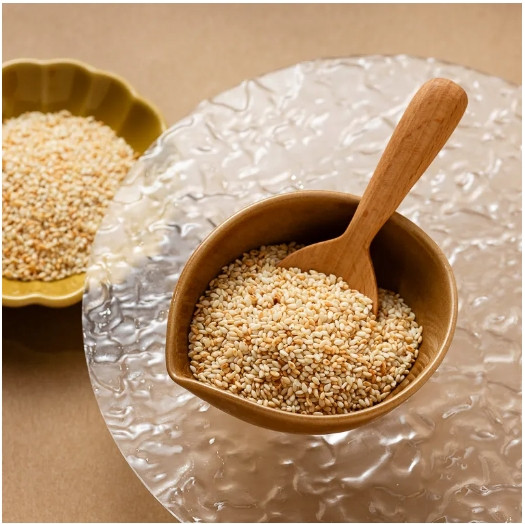 White Sesame Seeds, 5 lb (1/Each)