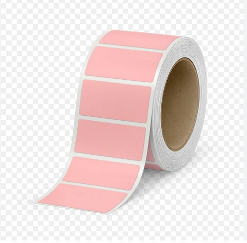 THL137PK 4x2" Pink Thermal Transfer Labels, 3" Core (12,000/Case)