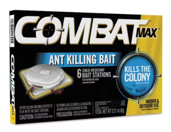 Combat Max Ant Killing Bait Stations (72/Case)