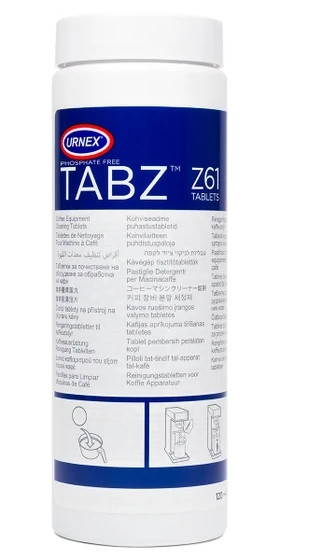 Tabz Coffee Equipment Cleaning Tablets (120/Bottle)