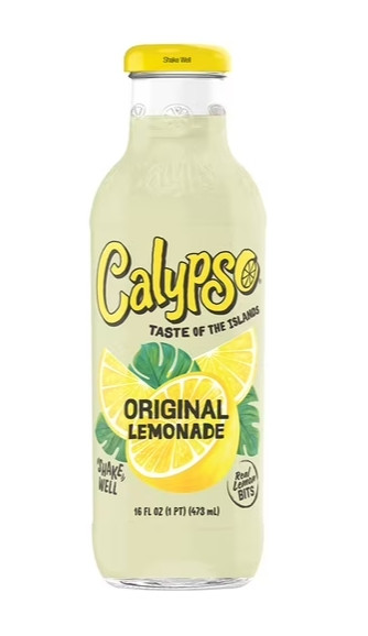 Calypso Original Lemonade, 16 oz Bottles (12/Case)