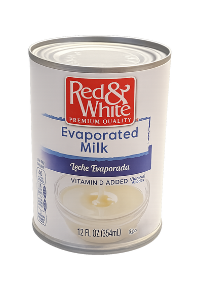 R&W Evaporated Milk, 12 oz Can (24/Case)