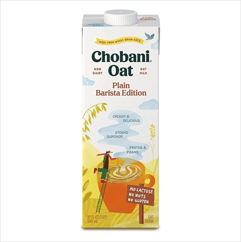Chobani Barista Original Oat Milk, 32 oz Carton (12/Case)