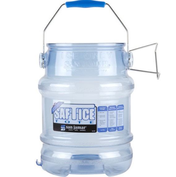 Saf-T-Ice Shorty 5 Gallon Ice Tote, SI6100