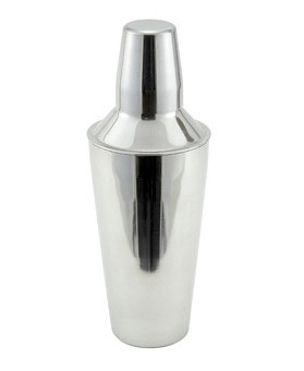BS-1P 16 oz. Stainless Steel Cocktail Shaker Set