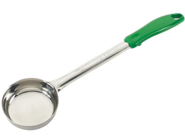 FPS-4 4 oz. Solid Stainless Steel Portion Spoon