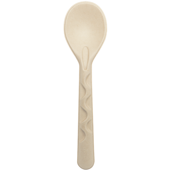 10" Plant-Fiber Serving Spoons (100/Case)