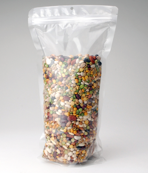 16 oz Clear Stand-Up Pouches, 7 x 11 x 4" (500/Case)