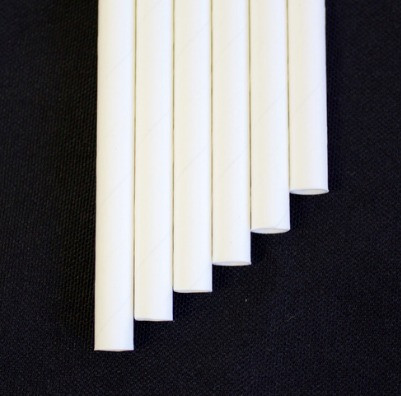 Aardvark 5.75" White Jumbo Cocktail Paper Straws (7,000/Case) – Product View