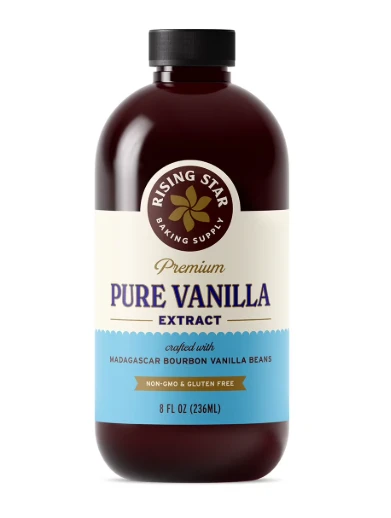 Rising Star Pure Madagascar Bourbon Vanilla Extract, 8 fl oz