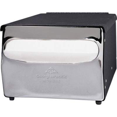 Georgia-Pacific Dixie MorNap 51202 Chrome Napkin Dispenser (1/Each)