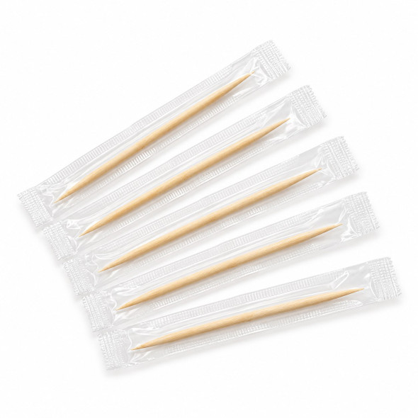 Individually Wrapped Mint Wooden Toothpicks