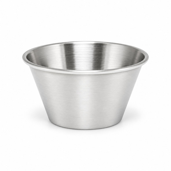 3 oz Stainless Steel Ramekins / Sauce Cups (12/Case) — single item shown