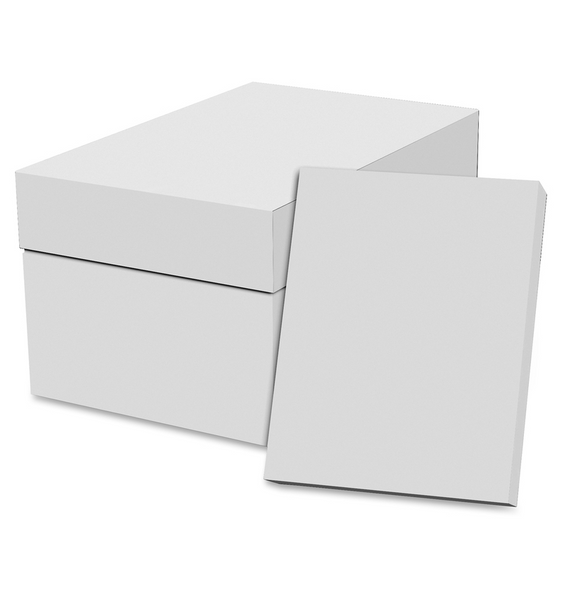 Office Copy Paper, 8.5" x 11", 92/96 Bright (5,000/Case)
