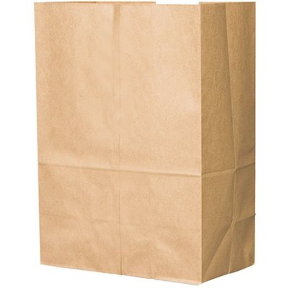 12x7x17" X-Heavy 1/6 BBL Grocery Sack, 76# Kraft (400/Bundle)