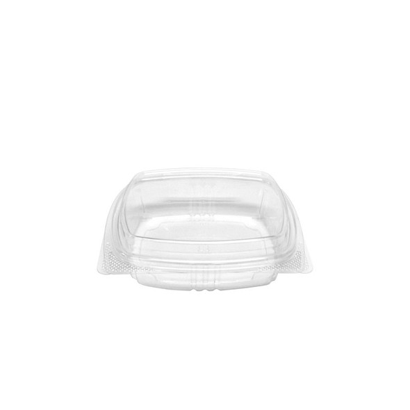 6 Crystal Clear Pie Containers with Deep Dome Heavyweight Plastic- 200/Case
