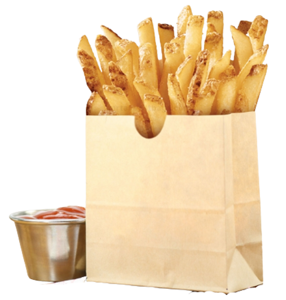 EcoCraft French Fry Bag 5 1/2 X 4.25 (Case of 1,000)