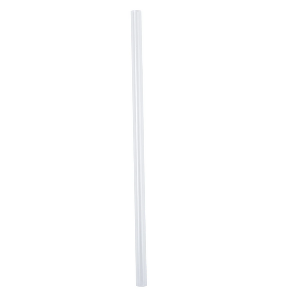 7.75" Unwrapped Clear Giant Straw, 10 Boxes of 150 (1500/Case)