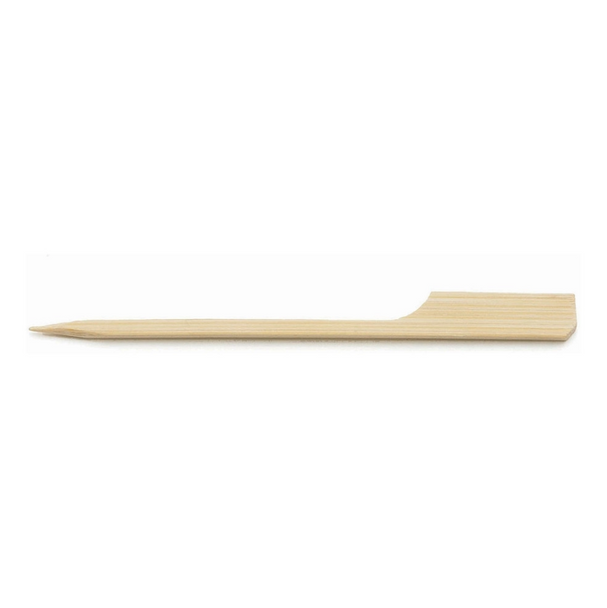 3.5" Teppo Gushi Paddle Bamboo Picks, 20 Packs of 50 (1000/Case)