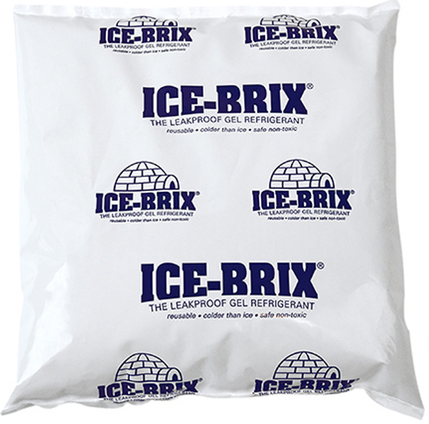 Ice Brix 6.25x6x1" 16 Reusable Cold Pack (18/Case)