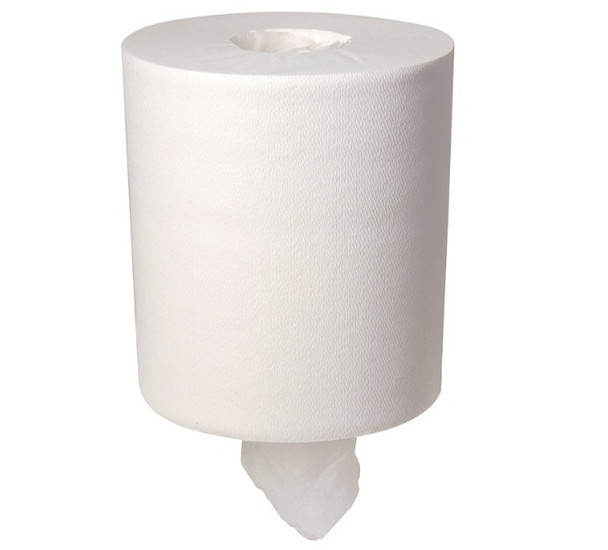 2 Ply Premium Center Pull Paper Towel Rolls, 600 Sheets (6/Case)