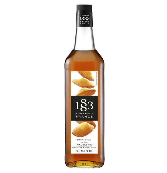 Routin 1883 Hazelnut Syrup 1 Liter Glass Bottle (1/Each)