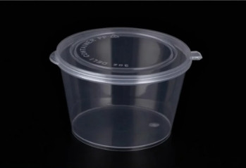 Hinged Lid Portion Cups, 3 oz (1,000/Case)