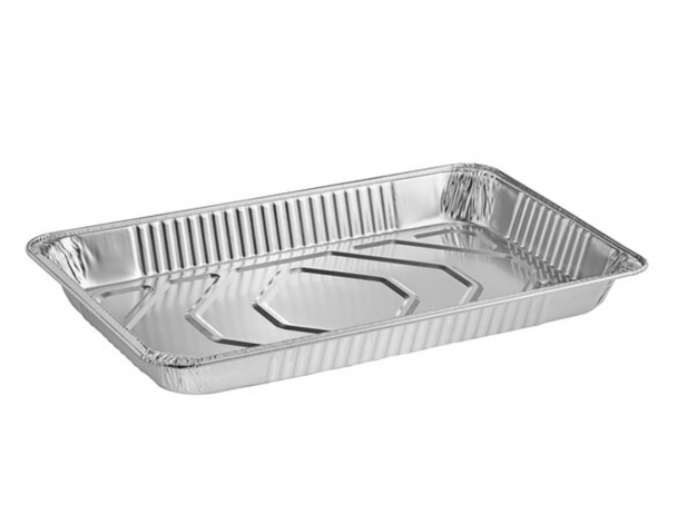 Heavy Duty Full Size Medium Depth Aluminum Foil Steam Table Pan (50/Case)