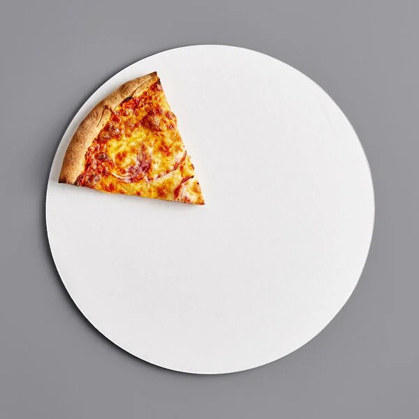 16" White Corrugated Pizza/Cake Circle Boards (100/Case)