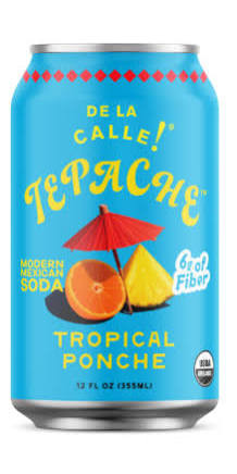 De La Calle Tropical Ponche Tepache, 12 oz Cans (12/Case)