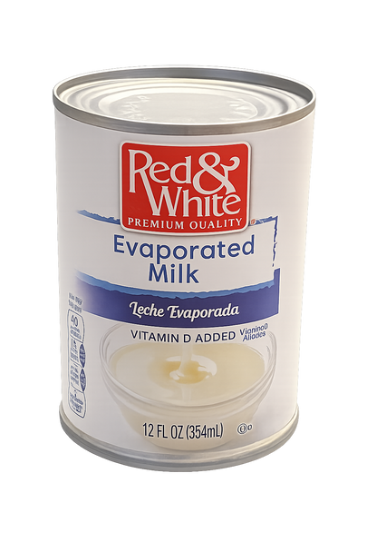R&W Evaporated Milk, 12 oz Can (24/Case)