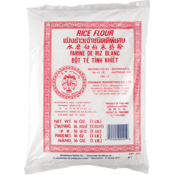 Rice Flour, 1 lb Bags (24/Case)