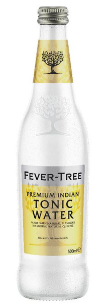 Fever-Tree Tonic Water, 500ml Screw Cap Bottles (8/Case)
