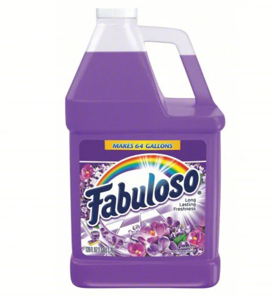 Fabuloso Lavender Multi-Purpose Cleaner, 1 Gallon (4/Case)