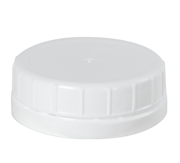 48 mm White Tamper-Evident Cap — Each