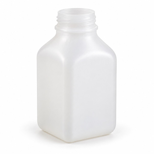8 oz Natural HDPE Milk & Juice Bottles (420/Case)