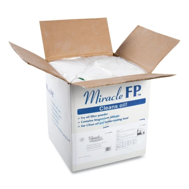 Miracle FP MFP22 fryer oil filter powder, 22 lb case