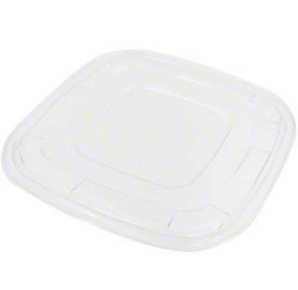 Clear Lids for 160 oz Square Catering Bowls (25/Case)