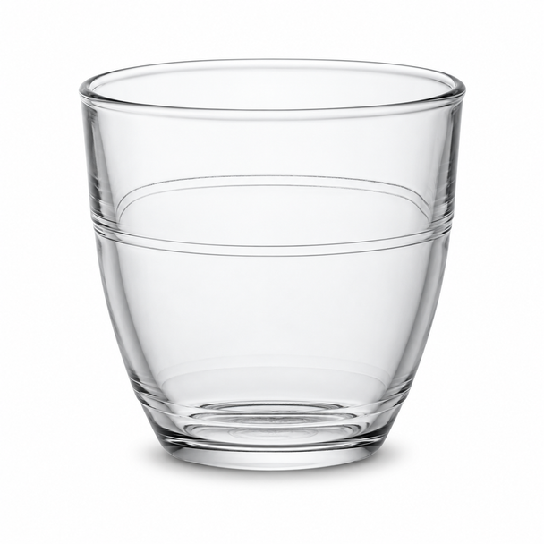 Duralex Gigogne Clear 7.38 oz Glass Tumbler (6/Box)