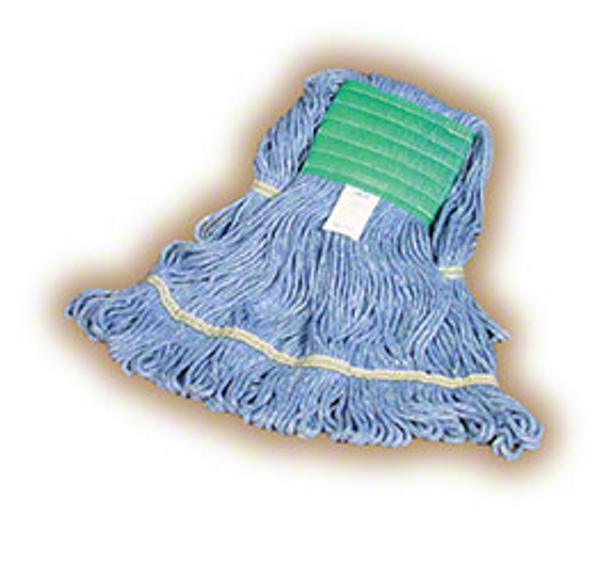 Blue Loop End Mop Head, Medium (1/Each)